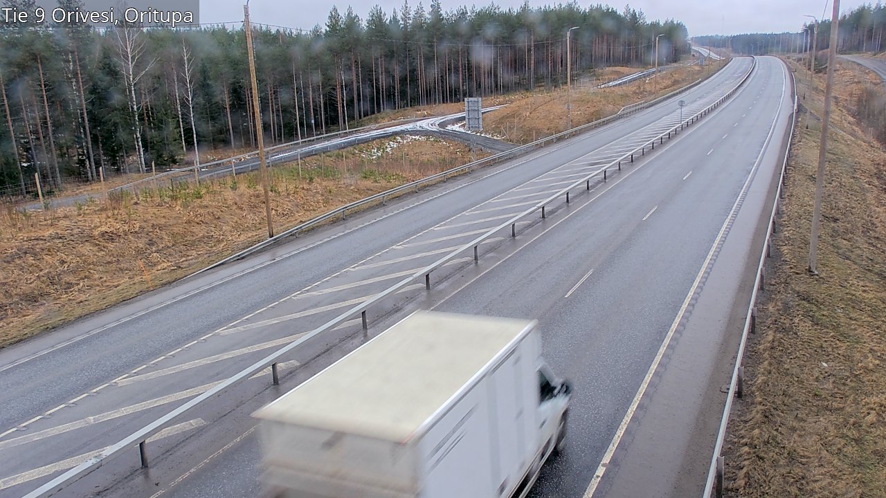 Weather Camera Image Road 9 Orivesi, Oritupa, Orivesi, Pirkanmaa