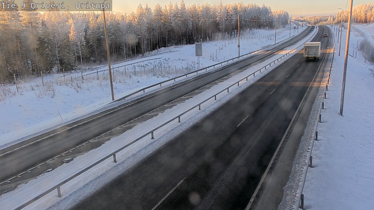 Weather Camera Image Road 9 Orivesi, Oritupa, Orivesi, Pirkanmaa