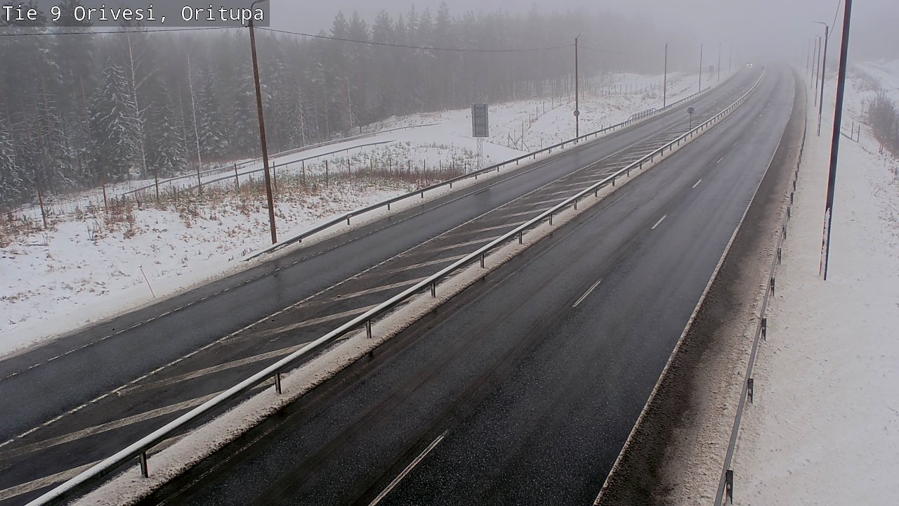 Weather Camera Image Väg 9 Orivesi, Oritupa, Orivesi, Pirkanmaa