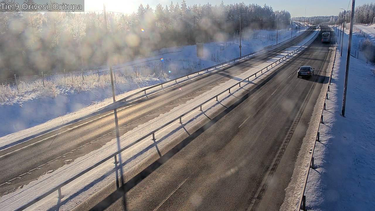 Weather Camera Image Väg 9 Orivesi, Oritupa, Orivesi, Pirkanmaa