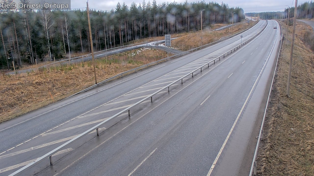 Weather Camera Image Road 9 Orivesi, Oritupa, Orivesi, Pirkanmaa