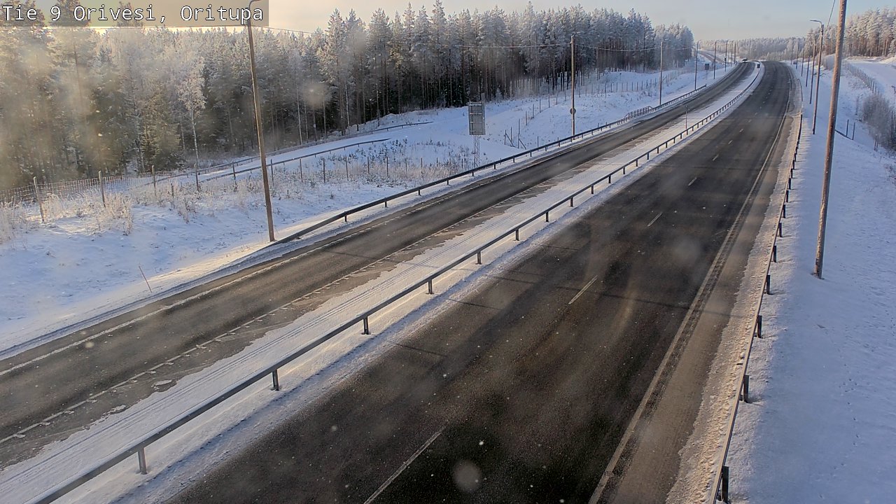 Weather Camera Image Road 9 Orivesi, Oritupa, Orivesi, Pirkanmaa