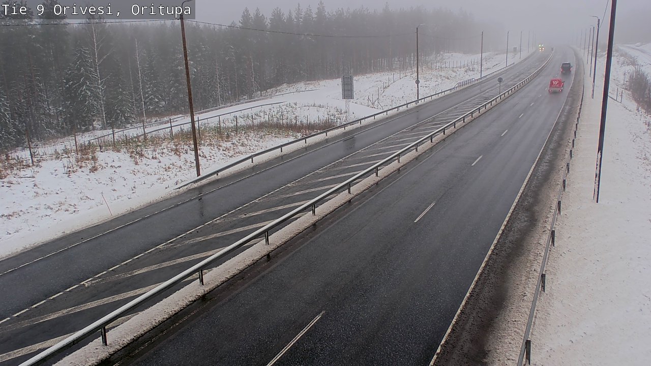 Weather Camera Image Väg 9 Orivesi, Oritupa, Orivesi, Pirkanmaa