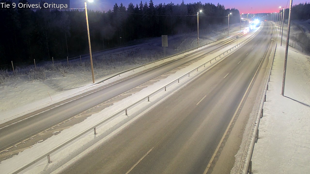 Weather Camera Image Road 9 Orivesi, Oritupa, Orivesi, Pirkanmaa