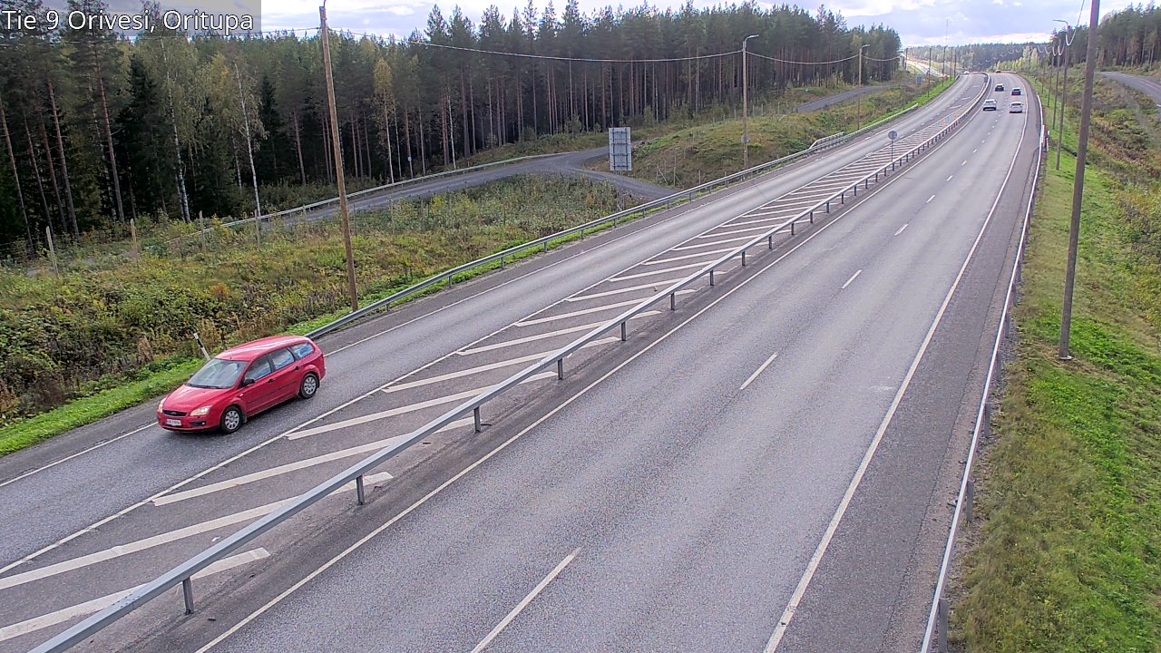 Weather Camera Image Road 9 Orivesi, Oritupa, Orivesi, Pirkanmaa