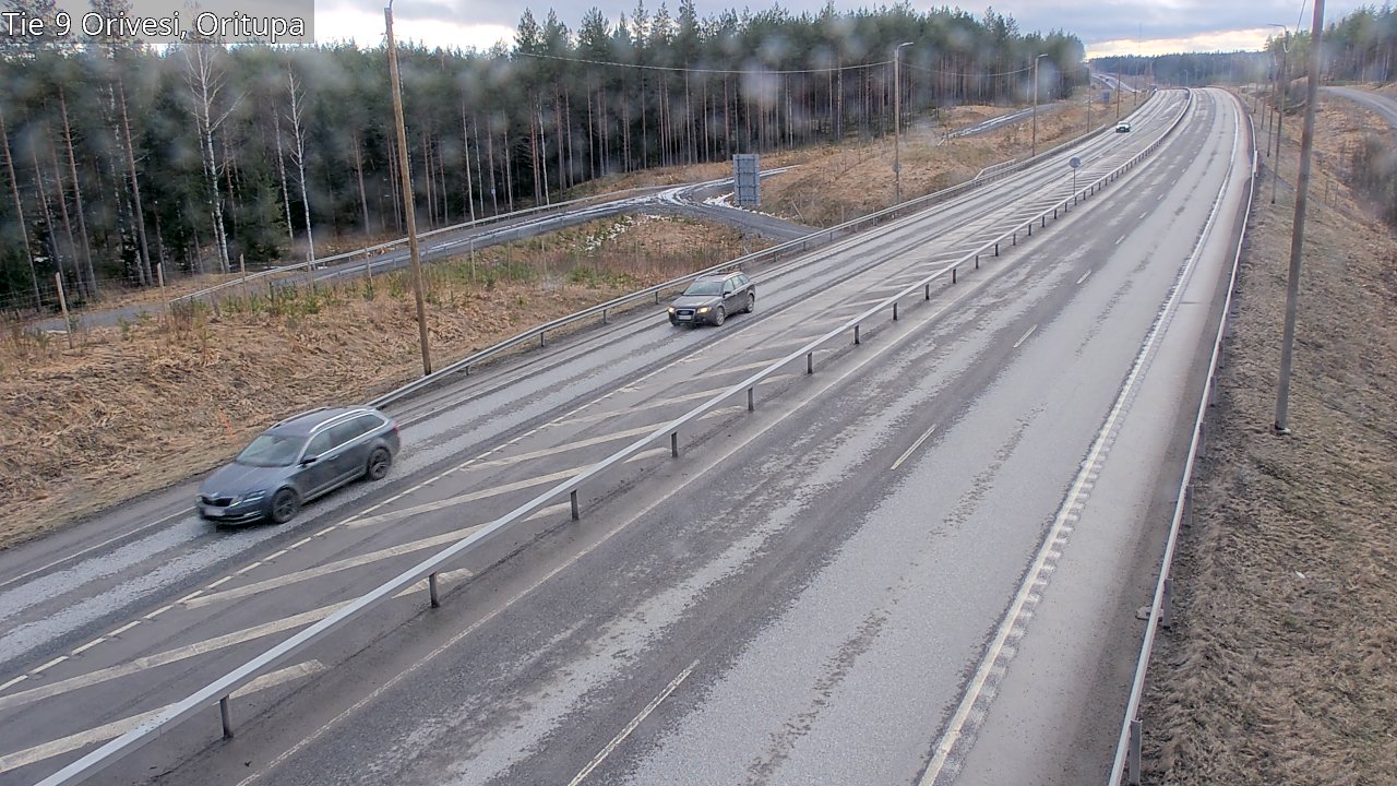 Weather Camera Image Road 9 Orivesi, Oritupa, Orivesi, Pirkanmaa