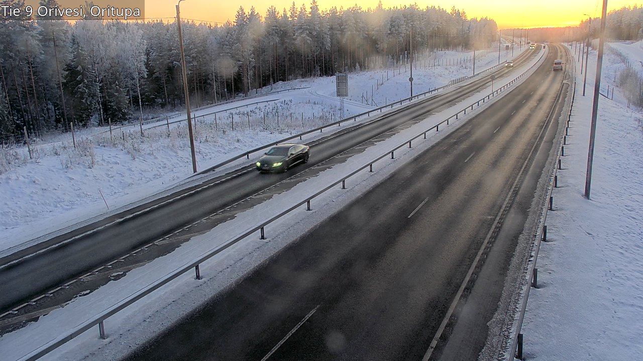 Weather Camera Image Road 9 Orivesi, Oritupa, Orivesi, Pirkanmaa