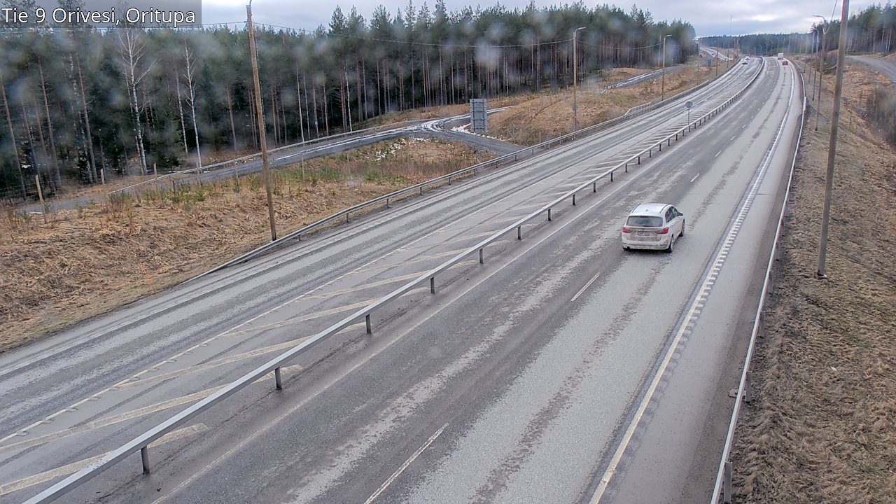 Weather Camera Image Väg 9 Orivesi, Oritupa, Orivesi, Pirkanmaa