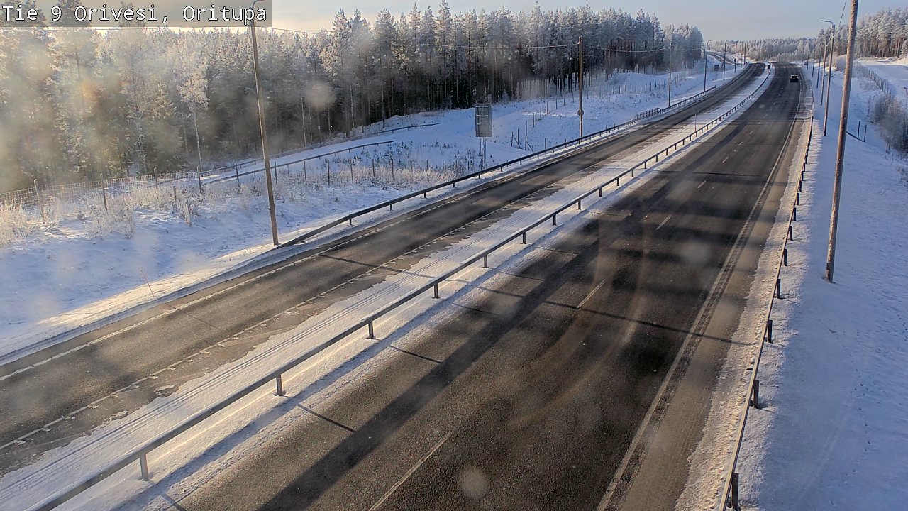Weather Camera Image Road 9 Orivesi, Oritupa, Orivesi, Pirkanmaa