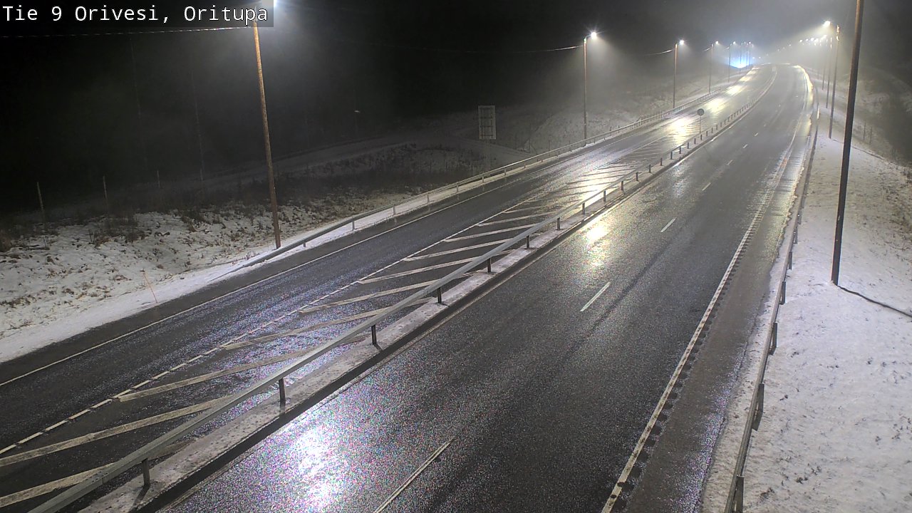 Weather Camera Image Väg 9 Orivesi, Oritupa, Orivesi, Pirkanmaa