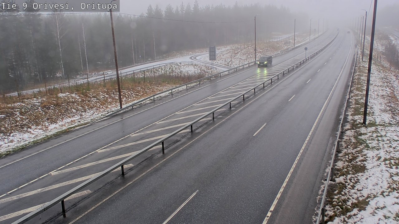 Weather Camera Image Road 9 Orivesi, Oritupa, Orivesi, Pirkanmaa