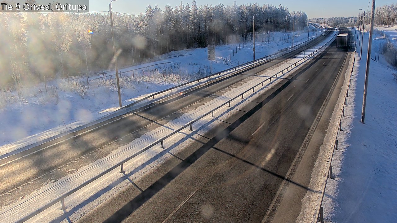 Weather Camera Image Road 9 Orivesi, Oritupa, Orivesi, Pirkanmaa