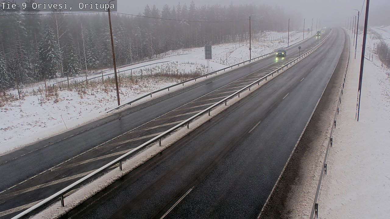 Weather Camera Image Väg 9 Orivesi, Oritupa, Orivesi, Pirkanmaa