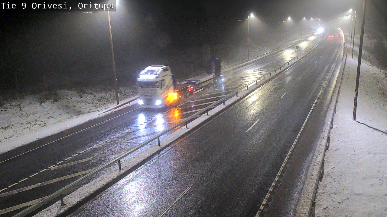 Weather Camera Image Väg 9 Orivesi, Oritupa, Orivesi, Pirkanmaa