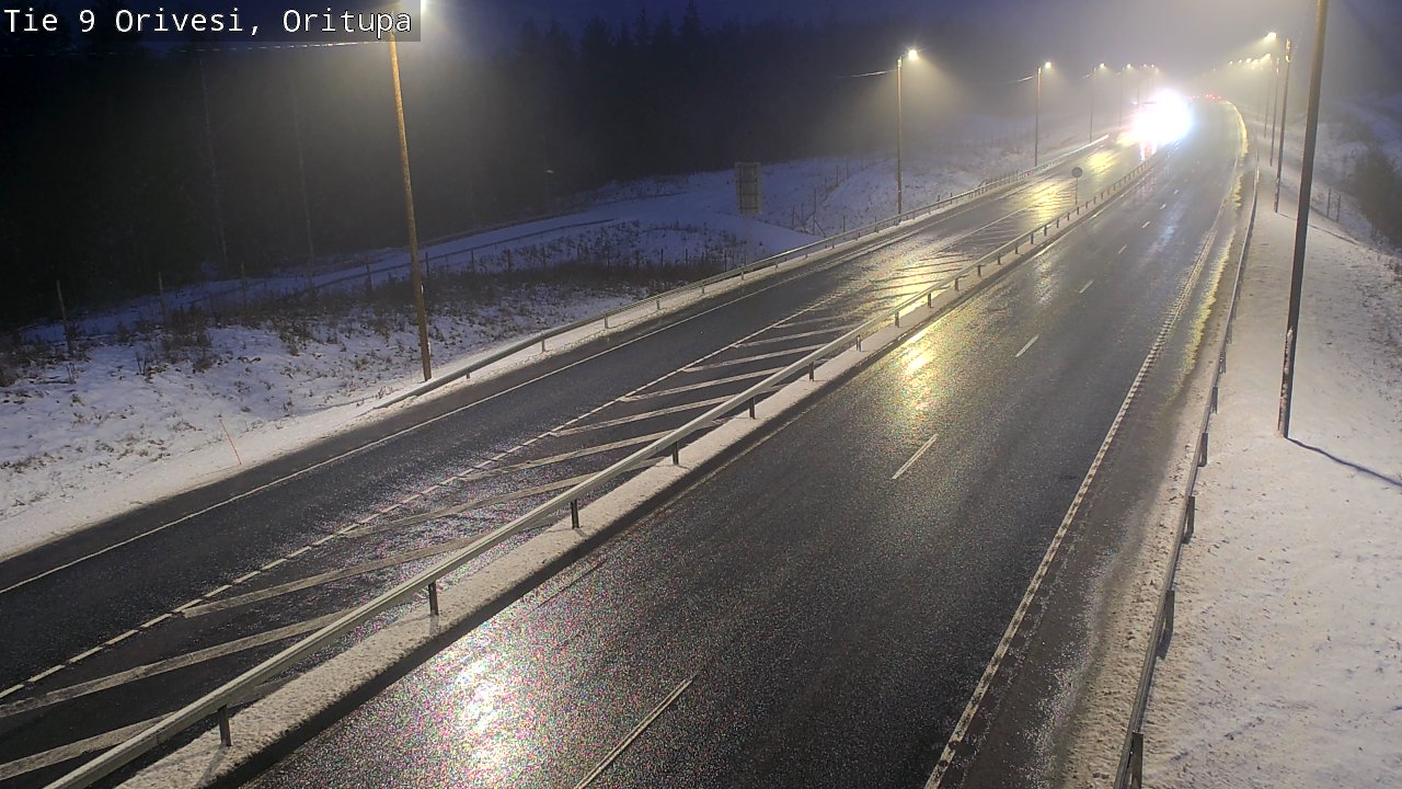 Weather Camera Image Väg 9 Orivesi, Oritupa, Orivesi, Pirkanmaa