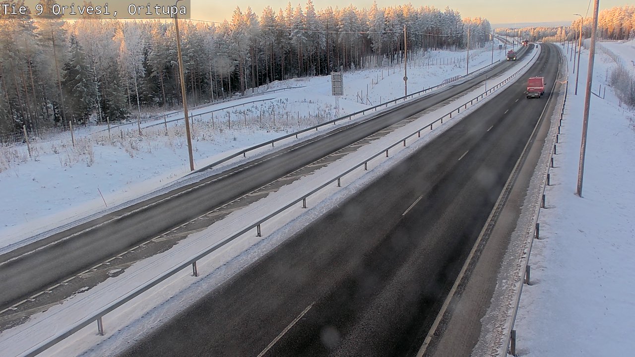 Weather Camera Image Road 9 Orivesi, Oritupa, Orivesi, Pirkanmaa