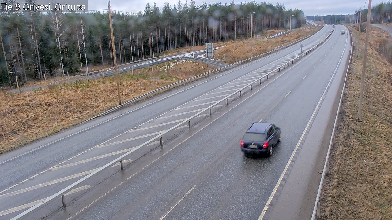 Weather Camera Image Road 9 Orivesi, Oritupa, Orivesi, Pirkanmaa