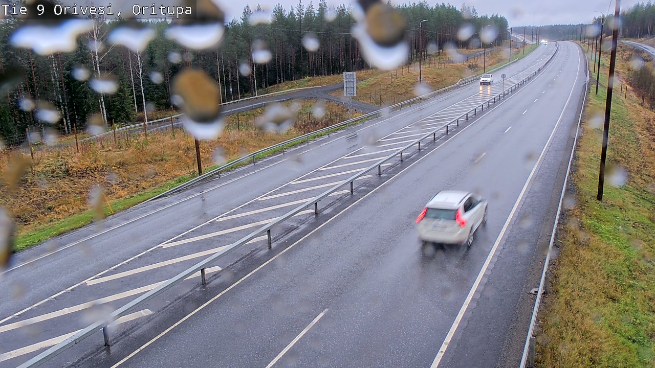 Weather Camera Image Väg 9 Orivesi, Oritupa, Orivesi, Pirkanmaa