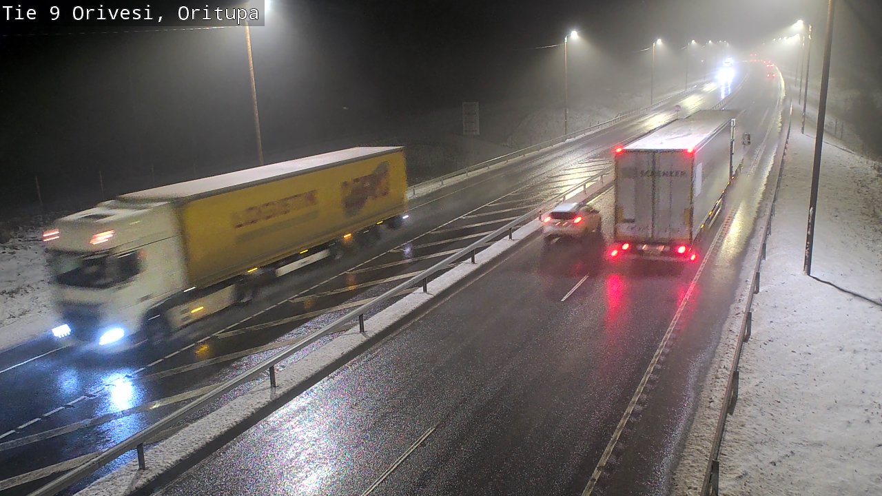 Weather Camera Image Väg 9 Orivesi, Oritupa, Orivesi, Pirkanmaa