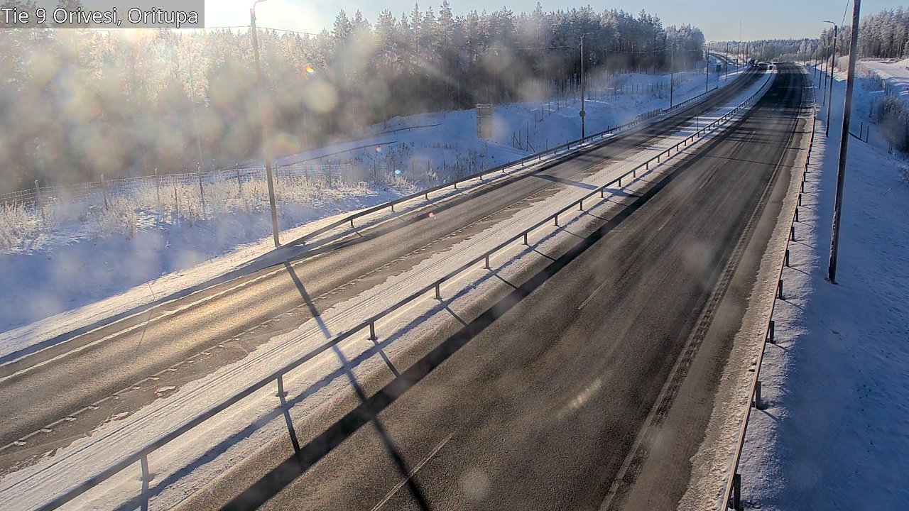 Weather Camera Image Road 9 Orivesi, Oritupa, Orivesi, Pirkanmaa