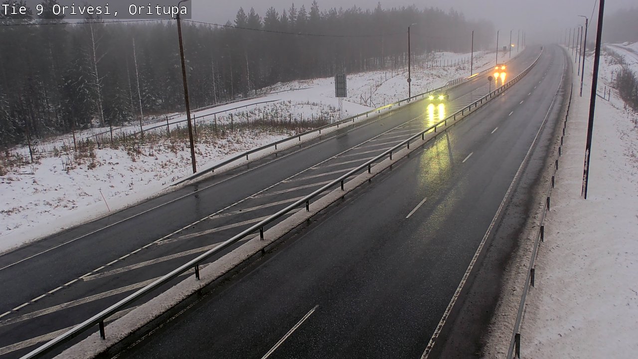 Weather Camera Image Väg 9 Orivesi, Oritupa, Orivesi, Pirkanmaa