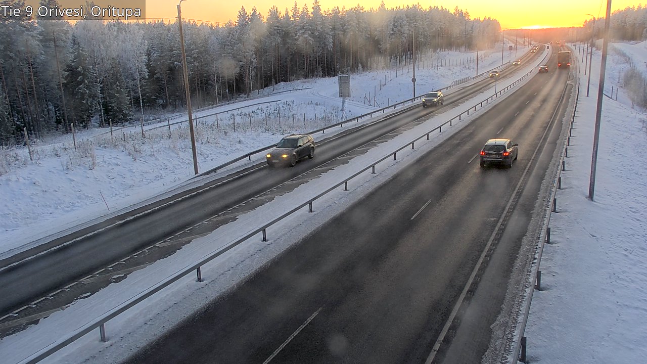 Weather Camera Image Road 9 Orivesi, Oritupa, Orivesi, Pirkanmaa