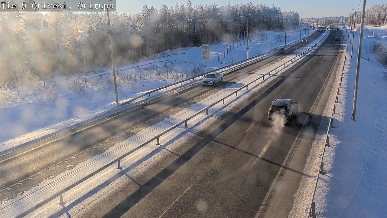 Weather Camera Image Road 9 Orivesi, Oritupa, Orivesi, Pirkanmaa