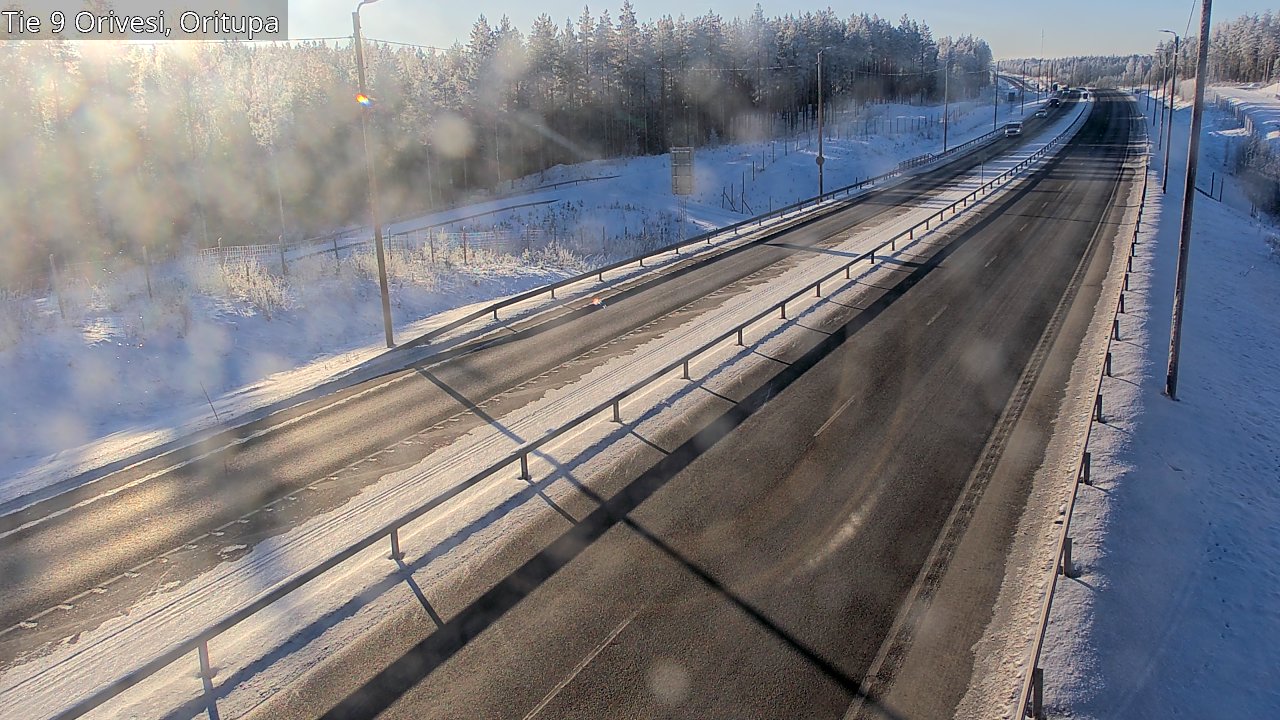 Weather Camera Image Road 9 Orivesi, Oritupa, Orivesi, Pirkanmaa