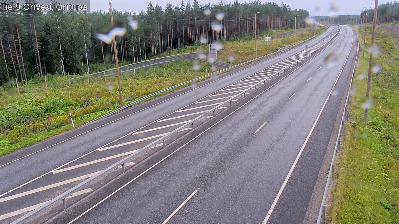 Weather Camera Image Road 9 Orivesi, Oritupa, Orivesi, Pirkanmaa