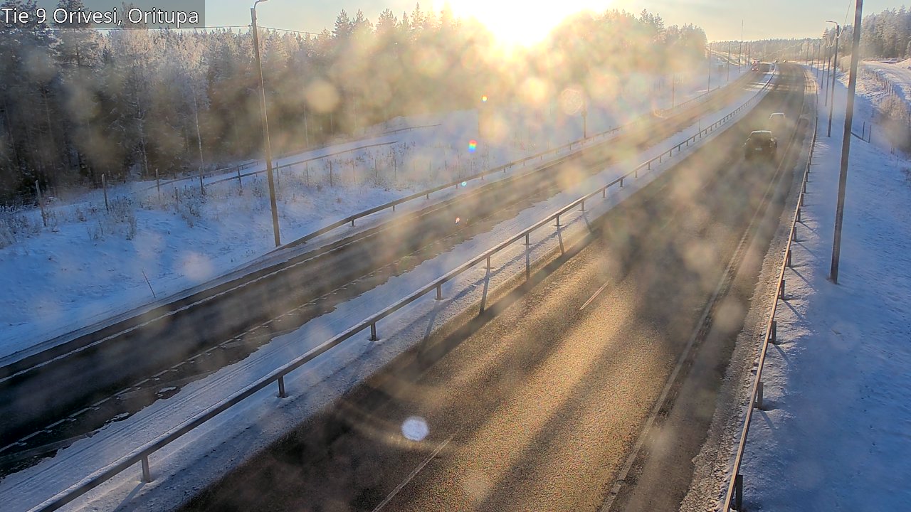 Weather Camera Image Road 9 Orivesi, Oritupa, Orivesi, Pirkanmaa