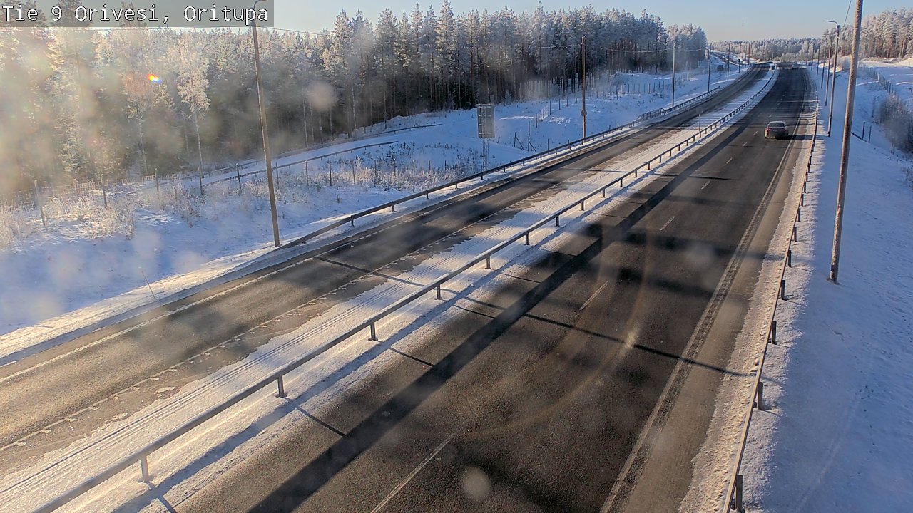 Weather Camera Image Road 9 Orivesi, Oritupa, Orivesi, Pirkanmaa