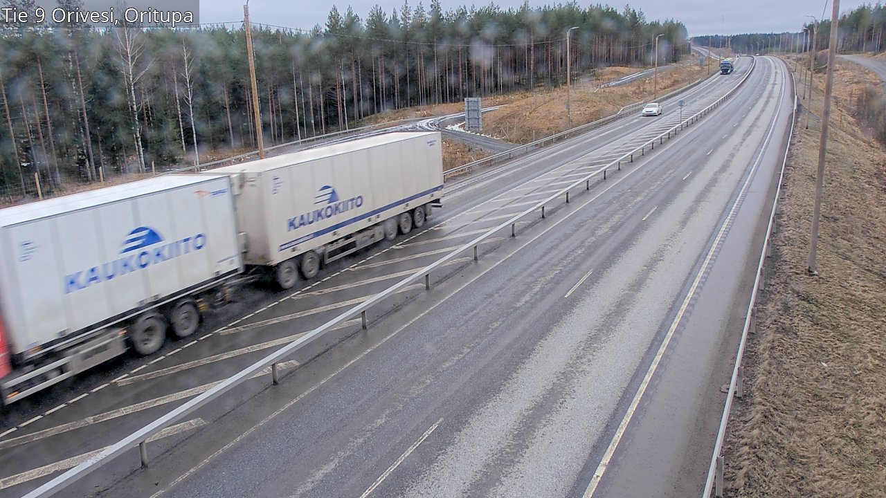 Weather Camera Image Road 9 Orivesi, Oritupa, Orivesi, Pirkanmaa