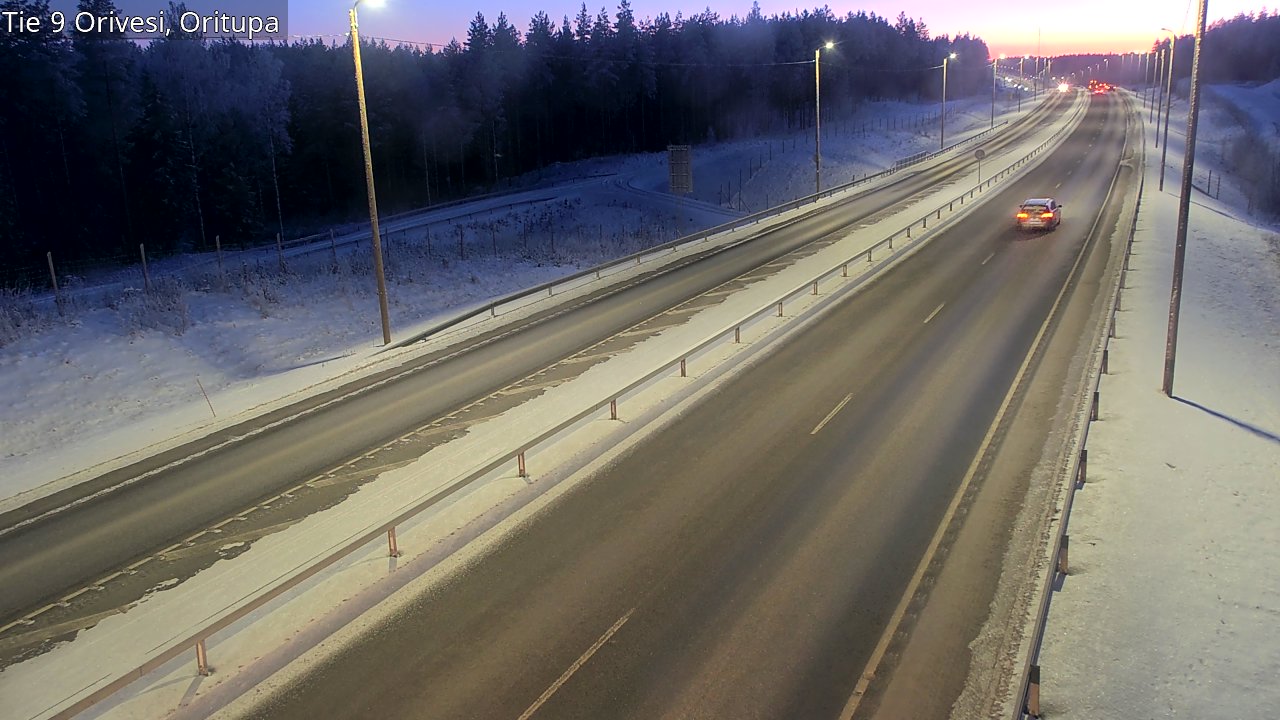 Weather Camera Image Road 9 Orivesi, Oritupa, Orivesi, Pirkanmaa