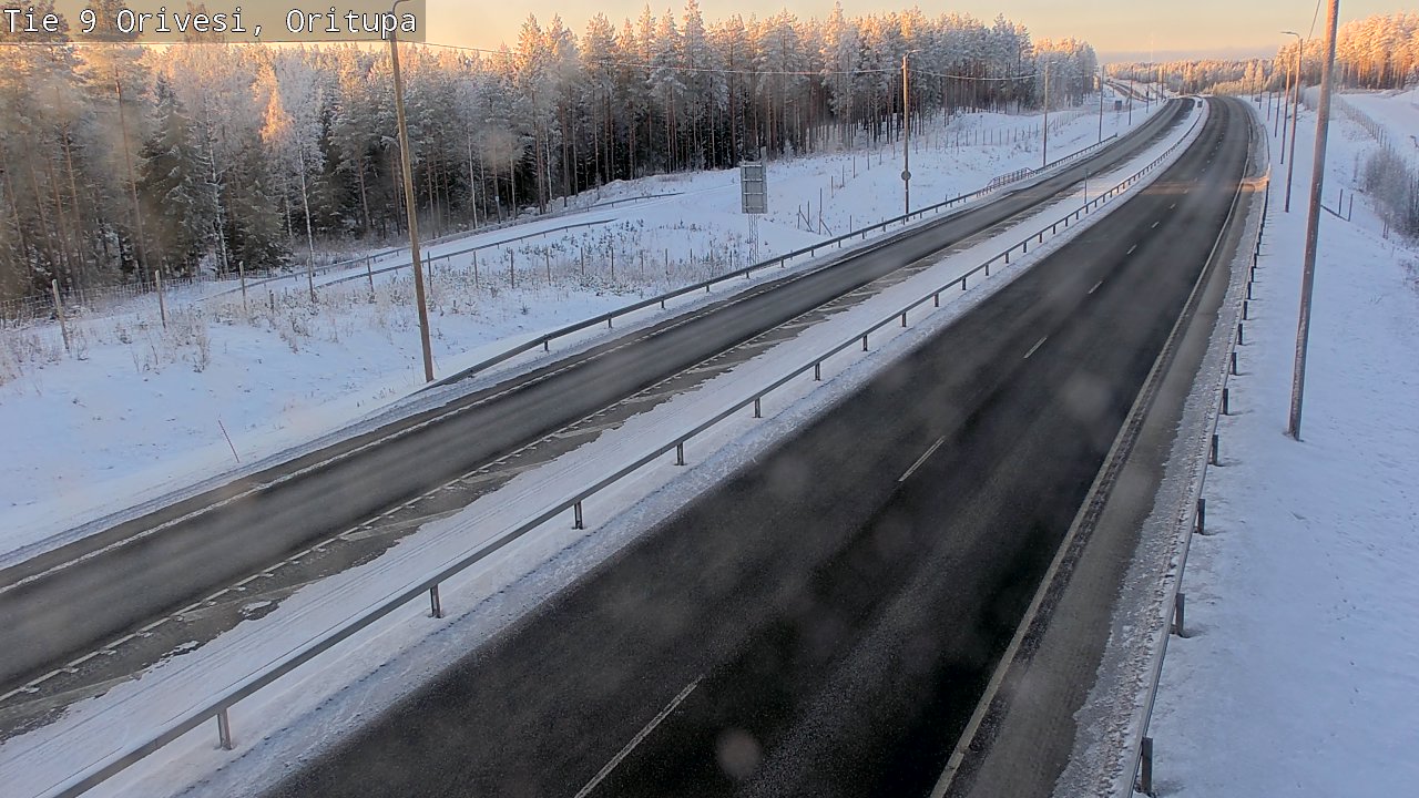 Weather Camera Image Road 9 Orivesi, Oritupa, Orivesi, Pirkanmaa