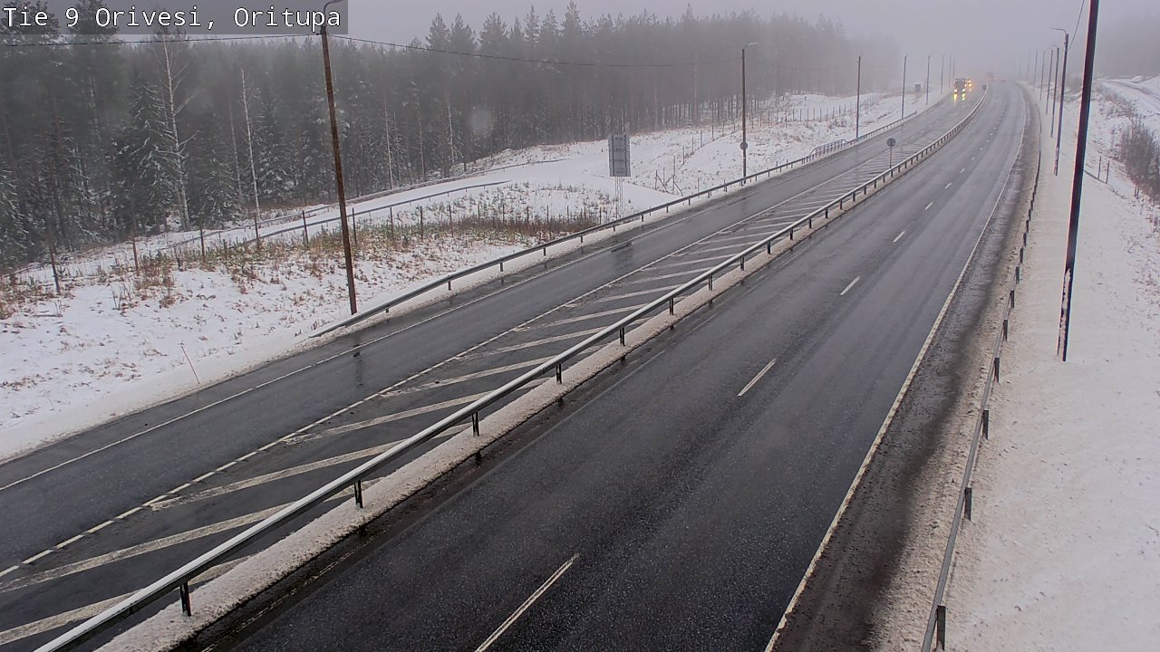 Weather Camera Image Väg 9 Orivesi, Oritupa, Orivesi, Pirkanmaa