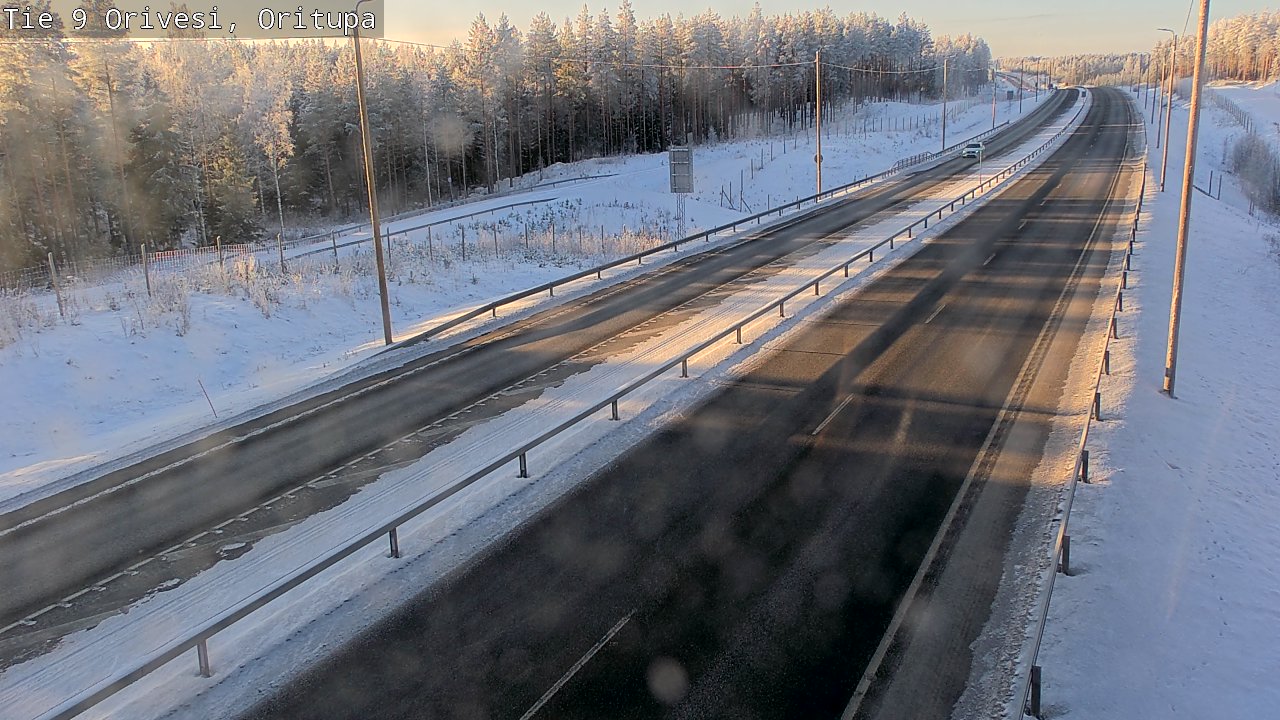Weather Camera Image Road 9 Orivesi, Oritupa, Orivesi, Pirkanmaa