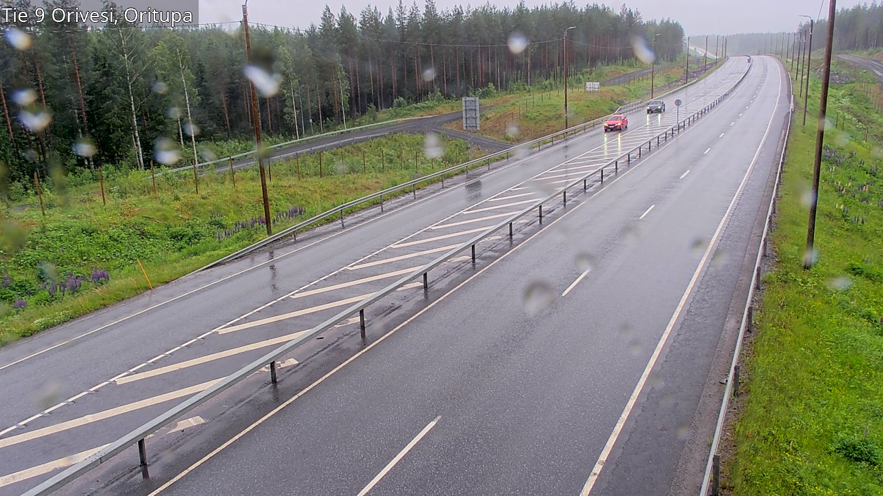 Weather Camera Image Väg 9 Orivesi, Oritupa, Orivesi, Pirkanmaa