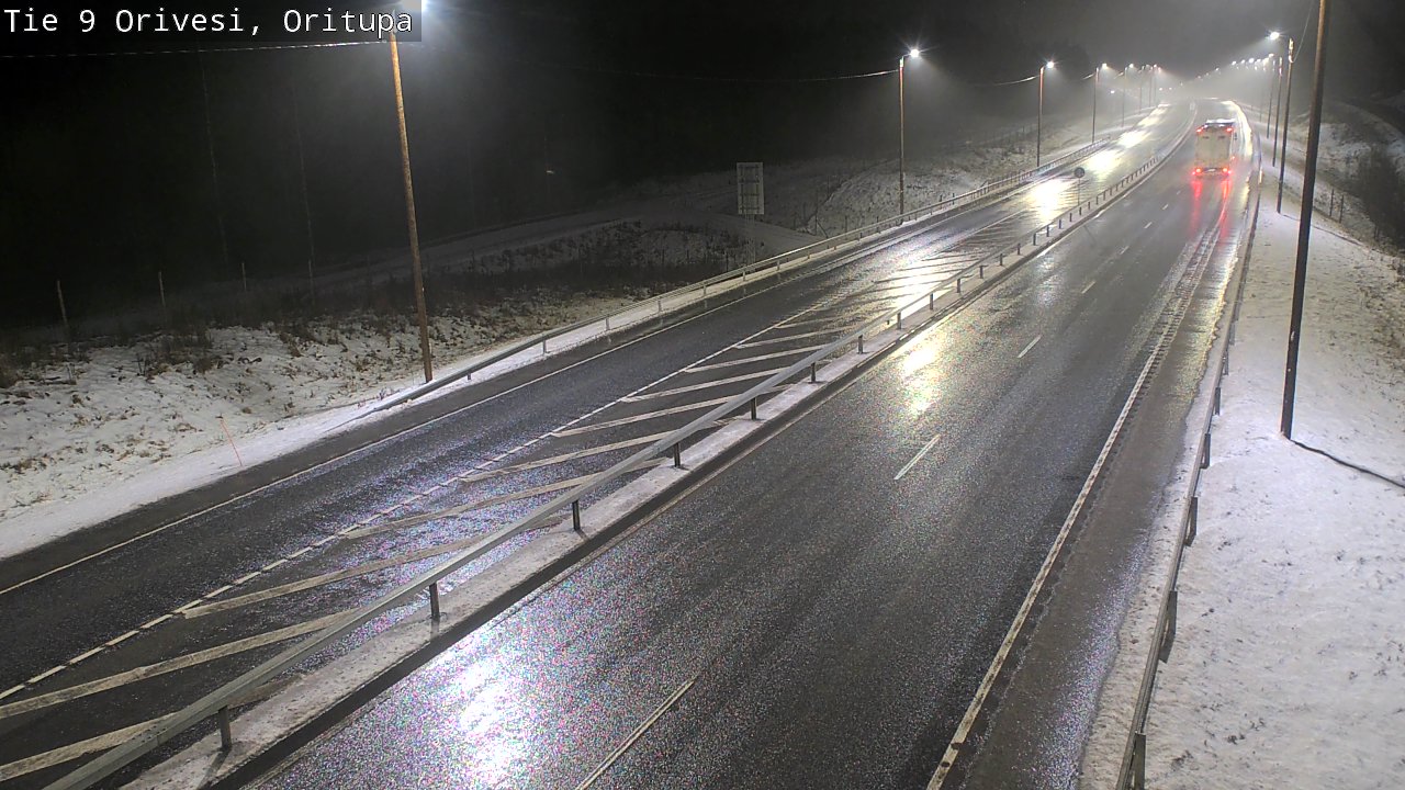 Weather Camera Image Väg 9 Orivesi, Oritupa, Orivesi, Pirkanmaa