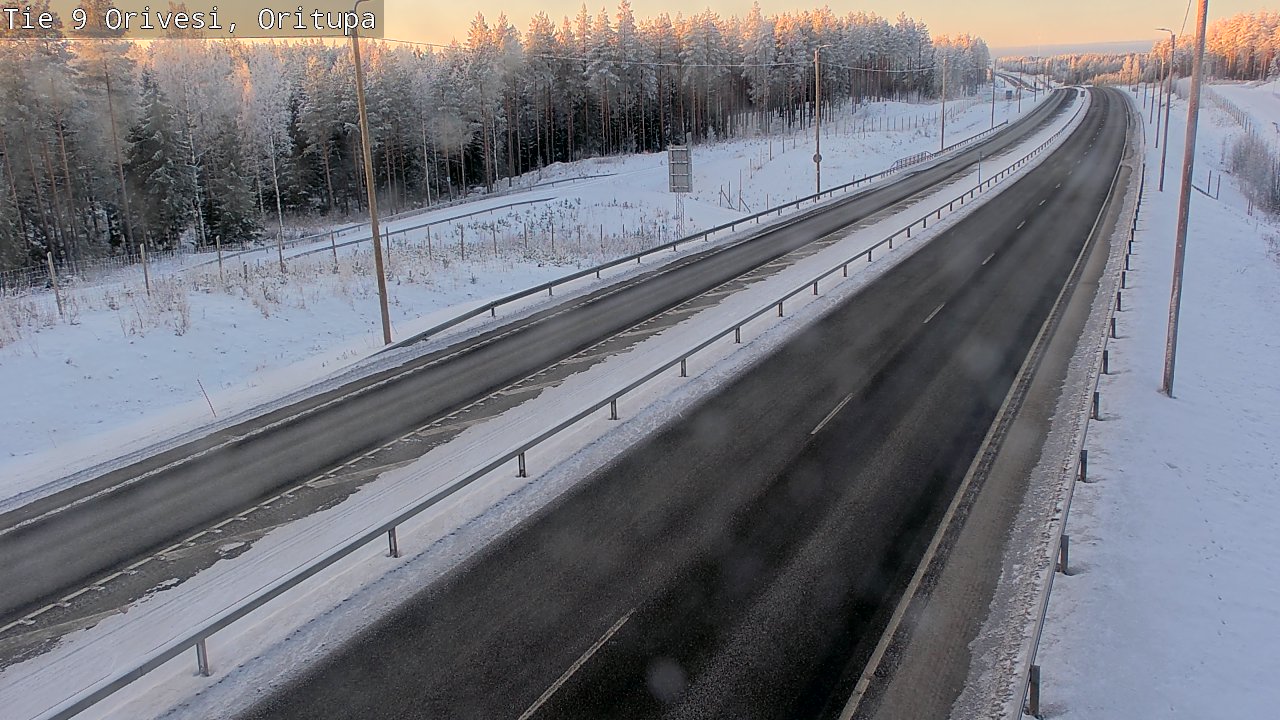 Weather Camera Image Road 9 Orivesi, Oritupa, Orivesi, Pirkanmaa