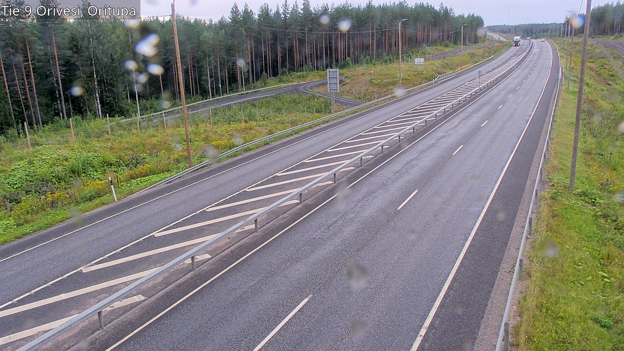 Weather Camera Image Road 9 Orivesi, Oritupa, Orivesi, Pirkanmaa