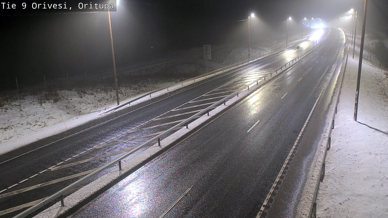 Weather Camera Image Väg 9 Orivesi, Oritupa, Orivesi, Pirkanmaa