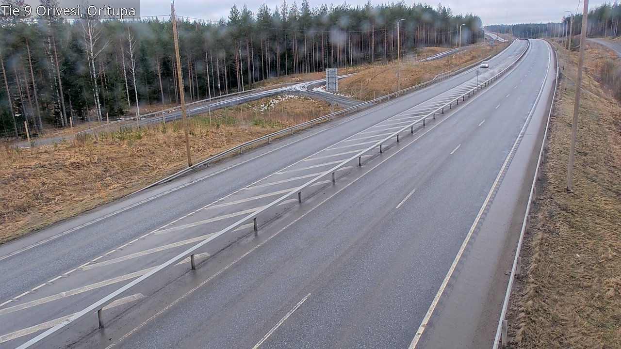 Weather Camera Image Road 9 Orivesi, Oritupa, Orivesi, Pirkanmaa