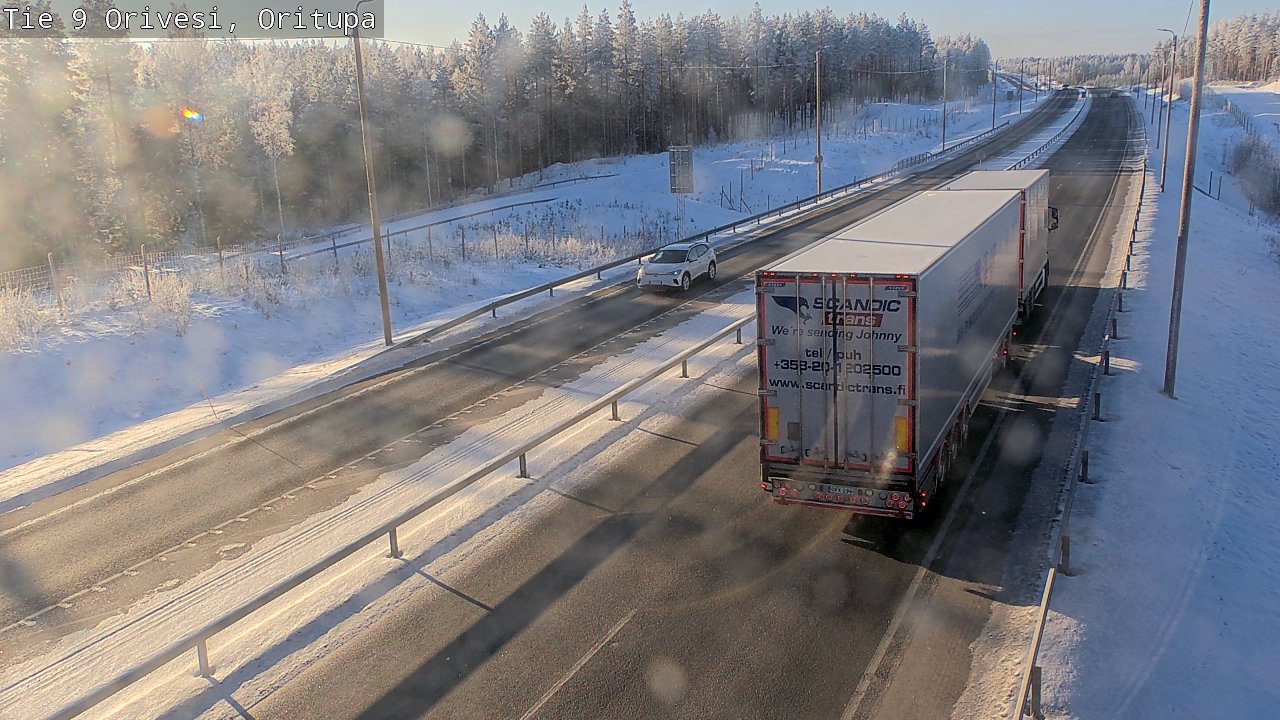 Weather Camera Image Road 9 Orivesi, Oritupa, Orivesi, Pirkanmaa