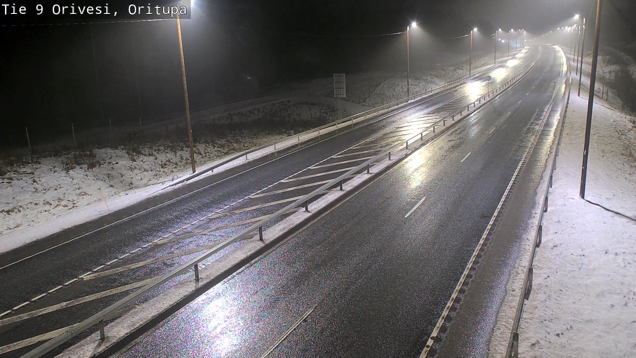 Weather Camera Image Väg 9 Orivesi, Oritupa, Orivesi, Pirkanmaa
