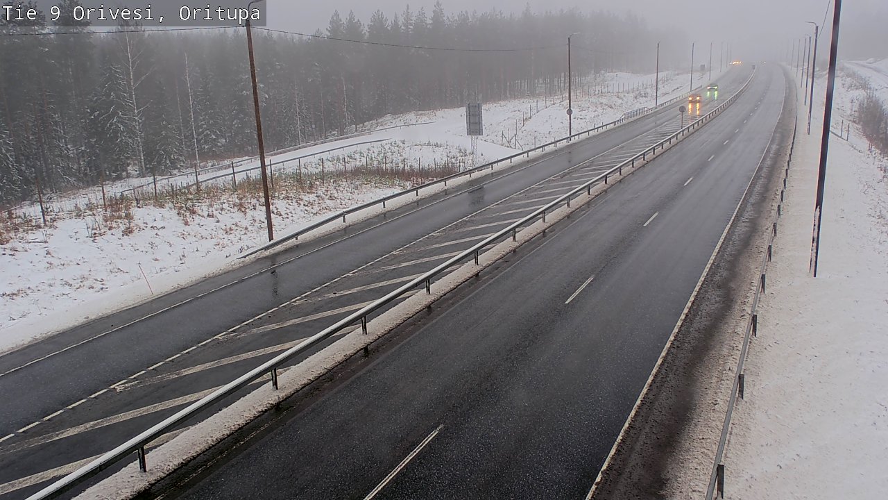 Weather Camera Image Väg 9 Orivesi, Oritupa, Orivesi, Pirkanmaa