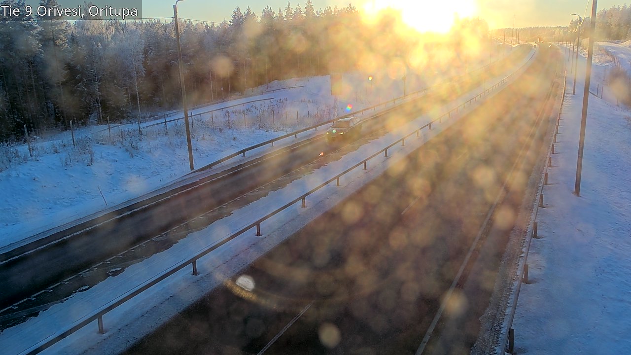 Weather Camera Image Road 9 Orivesi, Oritupa, Orivesi, Pirkanmaa