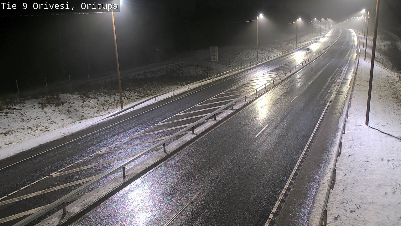 Weather Camera Image Väg 9 Orivesi, Oritupa, Orivesi, Pirkanmaa