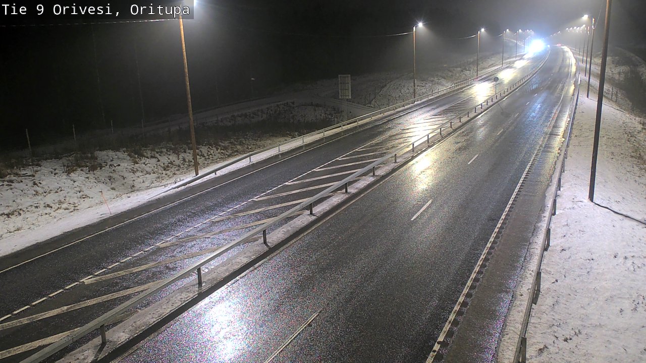 Weather Camera Image Väg 9 Orivesi, Oritupa, Orivesi, Pirkanmaa