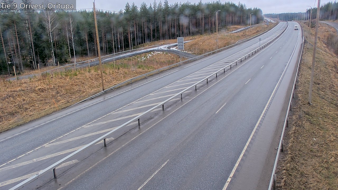 Weather Camera Image Road 9 Orivesi, Oritupa, Orivesi, Pirkanmaa