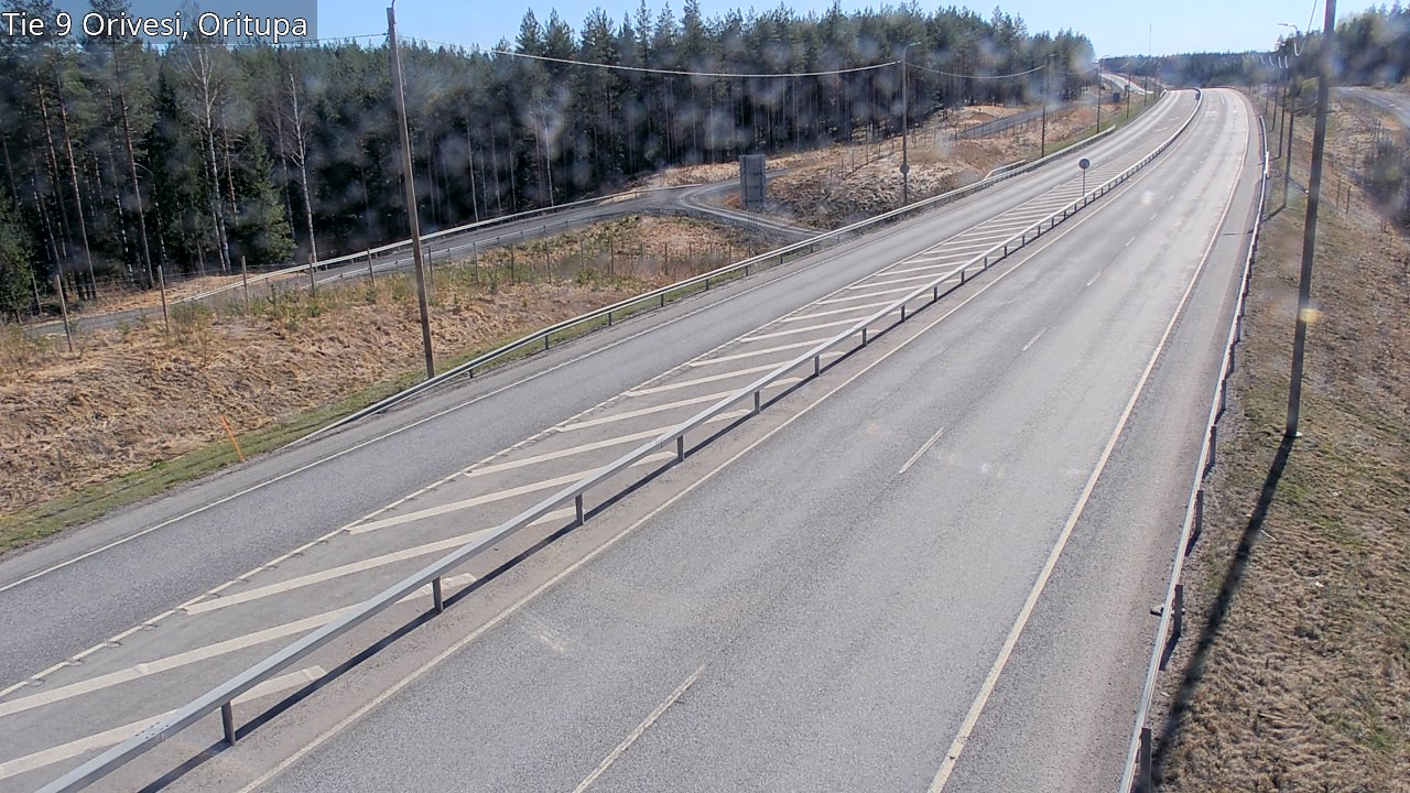Weather Camera Image Road 9 Orivesi, Oritupa, Orivesi, Pirkanmaa